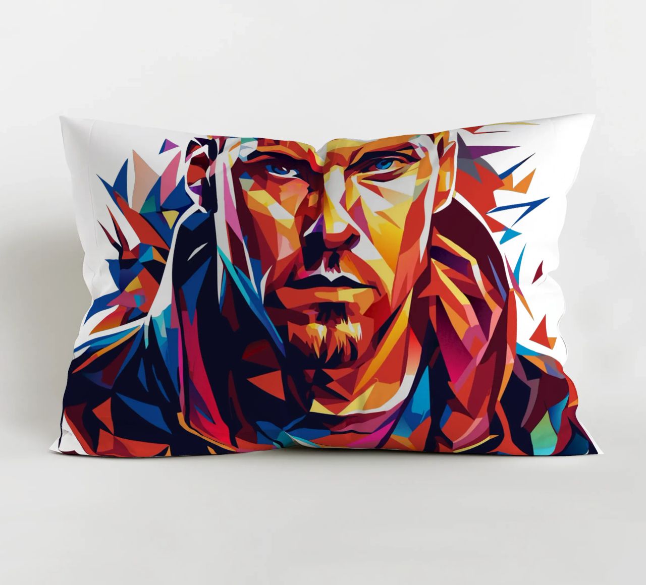 Eminem in Wpap Pop Art cuscino da vectorartnesia
