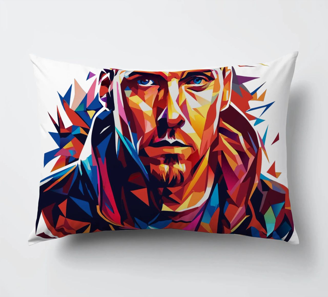Eminem in Wpap Pop Art cuscino da vectorartnesia