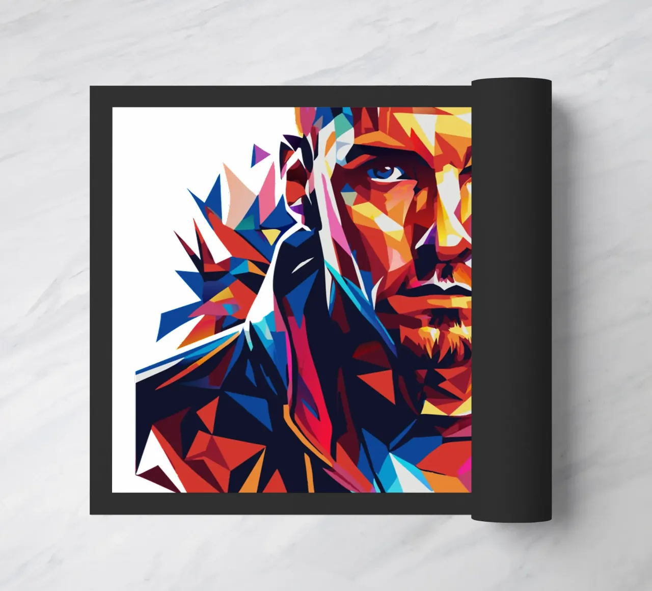Eminem en Wpap Pop Art felpudo de vectorartnesia