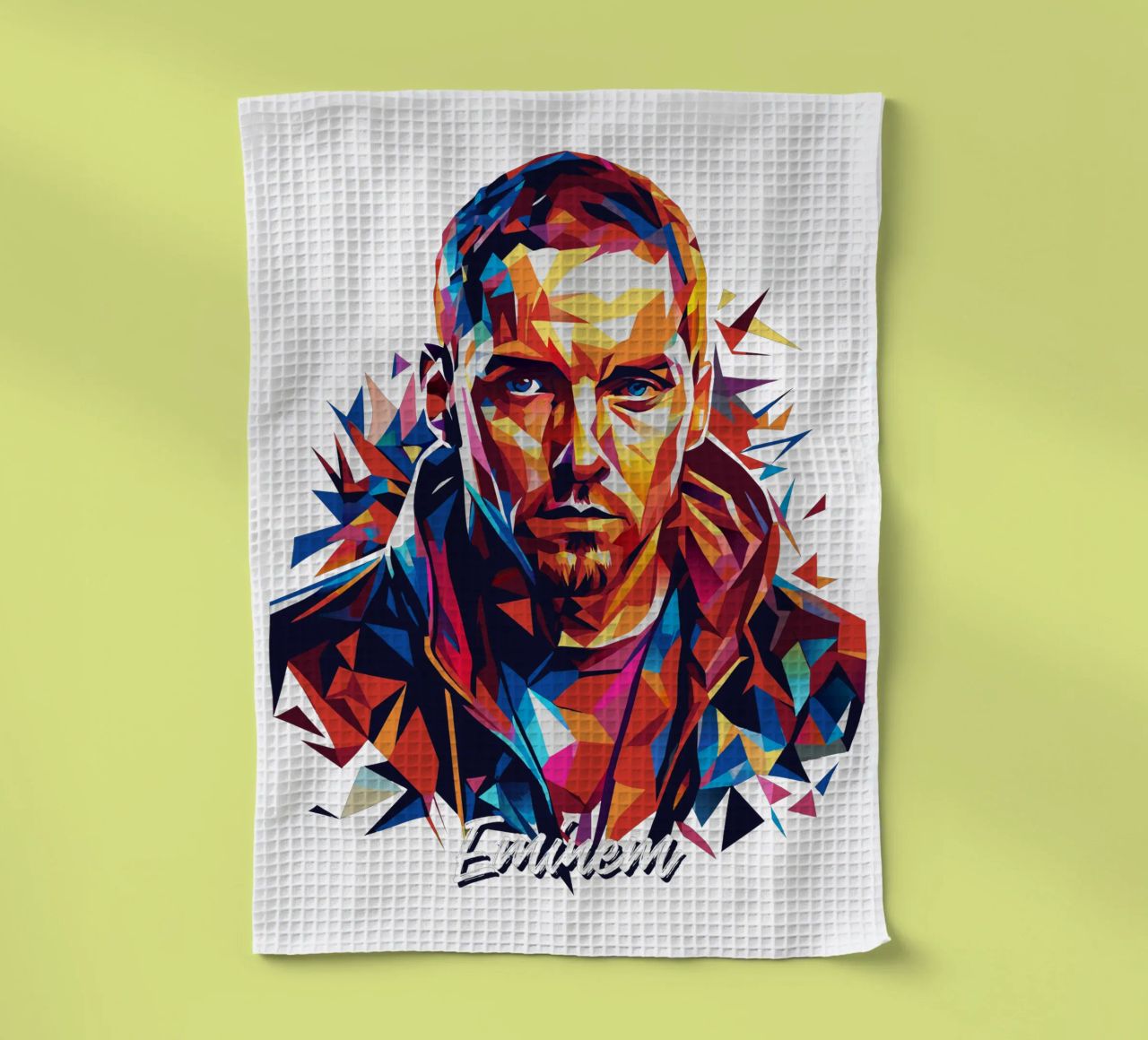 Eminem in Wpap Pop Art canovaccio da cucina da vectorartnesia
