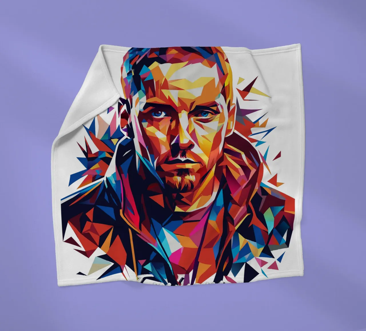 Eminem in Wpap Pop Art coperta in pile da vectorartnesia