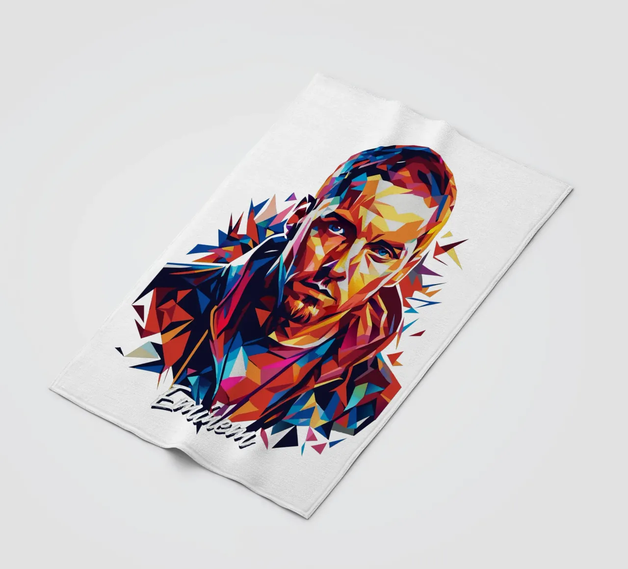 Eminem in Wpap Pop Art coperta in pile da vectorartnesia