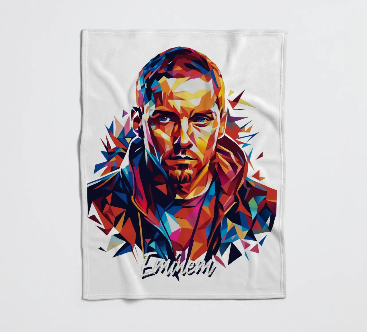 Eminem in Wpap Pop Art coperta in pile da vectorartnesia