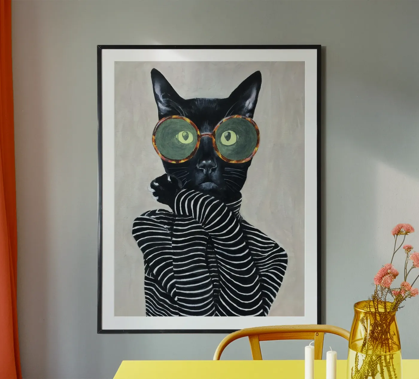 Modekat poster van Kathrin Fuhrman
