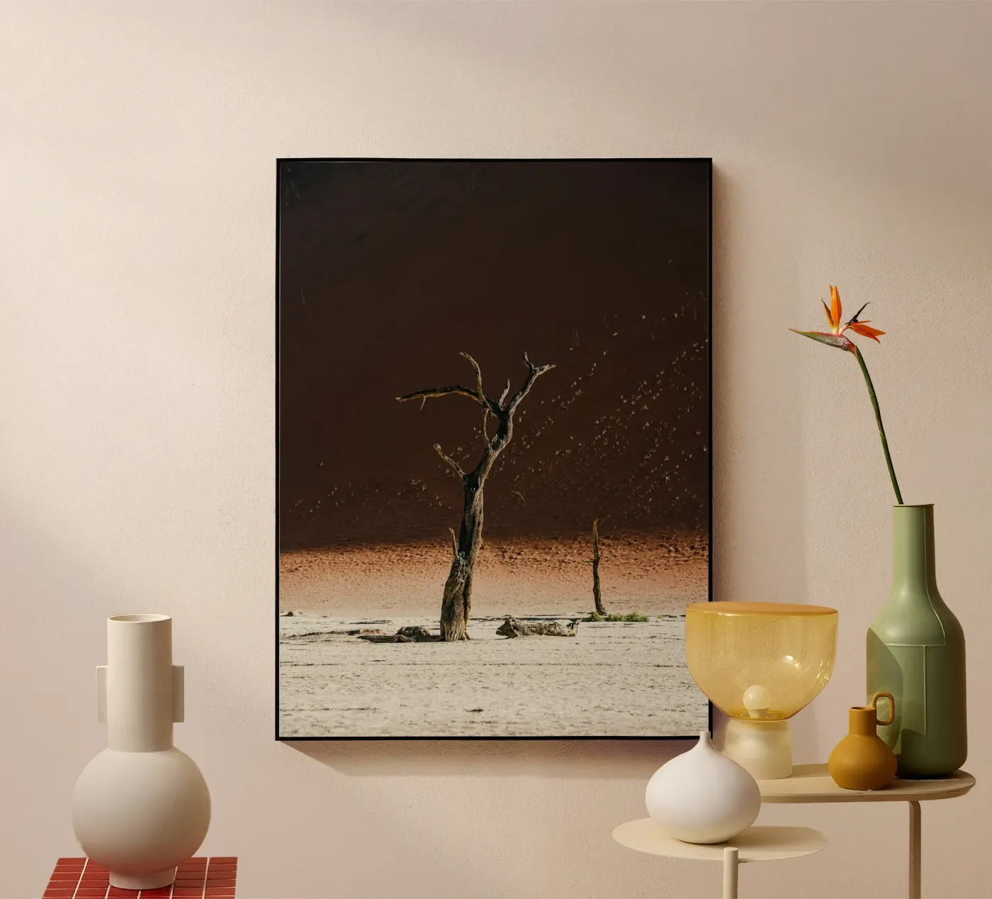 brown shadow tree plexiglass da Fost