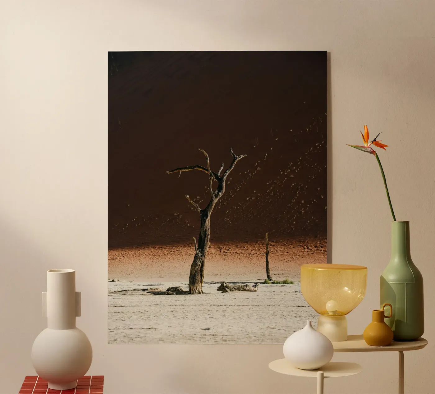 brown shadow tree Acryl-Glas von Fost