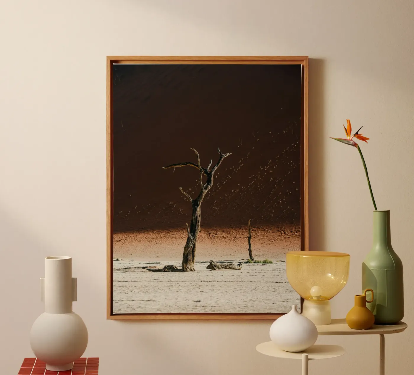 brown shadow tree tela da Fost