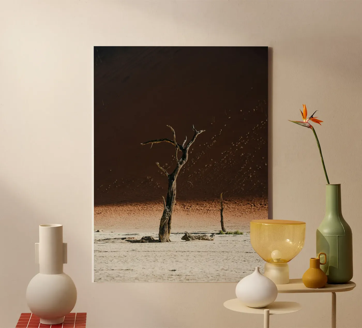 brown shadow tree tela da Fost