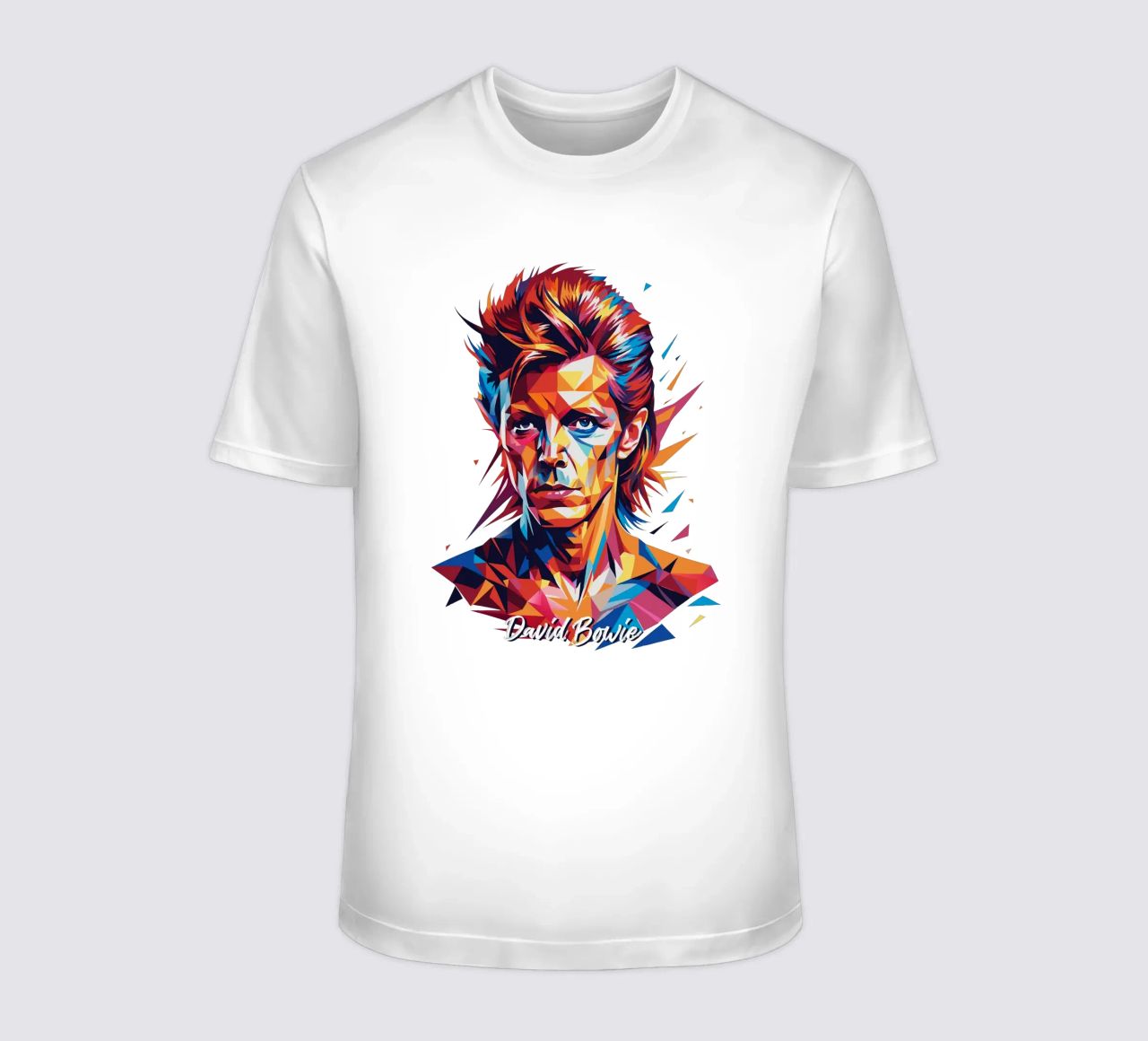 David Bowie in WPAP Pop Art t-shirt da vectorartnesia