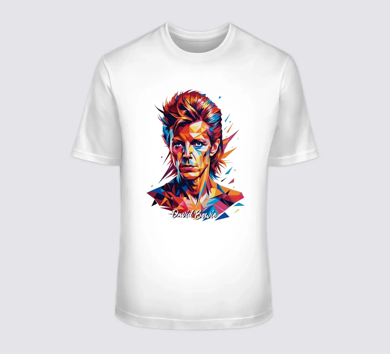 David Bowie en WPAP Pop Art camiseta de vectorartnesia