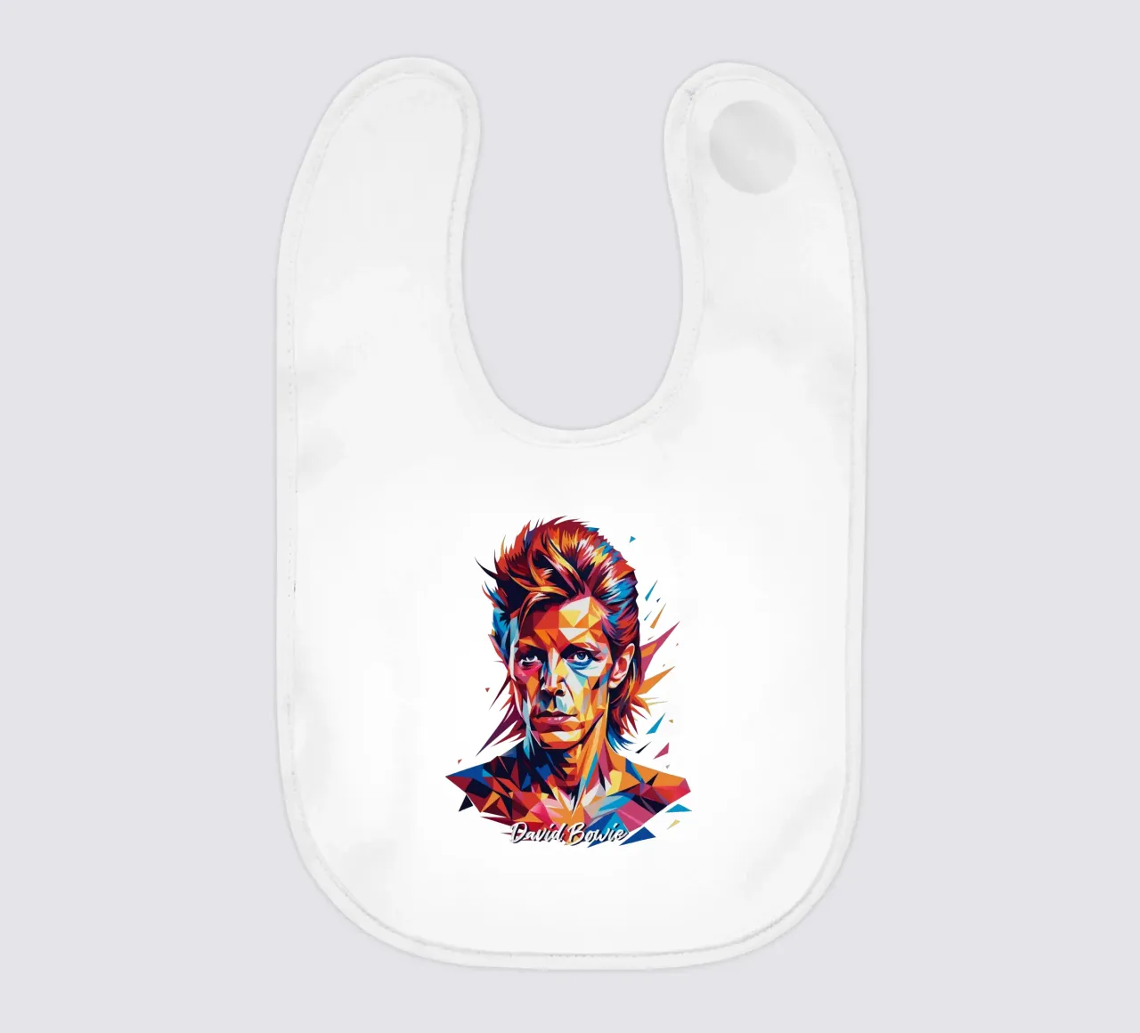 David Bowie in WPAP Pop Art bavaglino da vectorartnesia