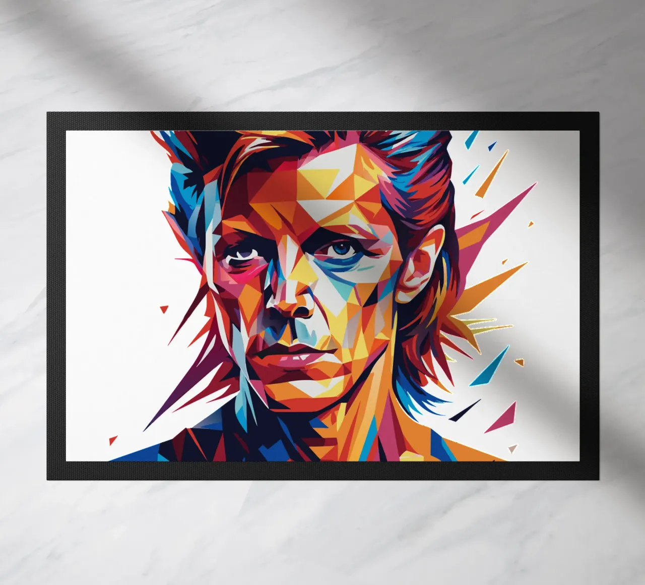 David Bowie in WPAP Pop Art zerbino da vectorartnesia