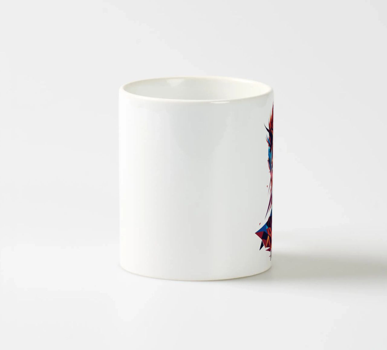 David Bowie in WPAP Pop Art tazza in ceramica da vectorartnesia