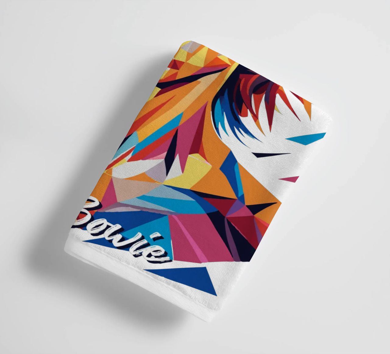 David Bowie in WPAP Pop Art asciugamano da bagno da vectorartnesia