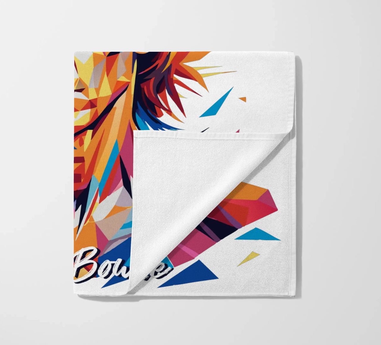 David Bowie in WPAP Pop Art telo mare da vectorartnesia