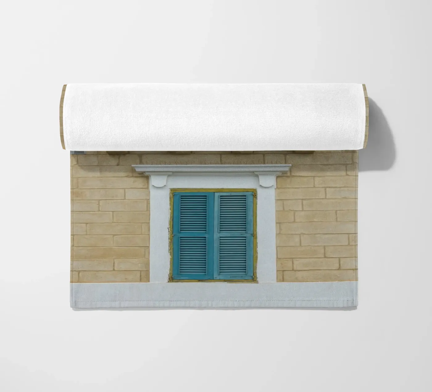 Facade beach towel by Curious Collections by Marielle Leenders