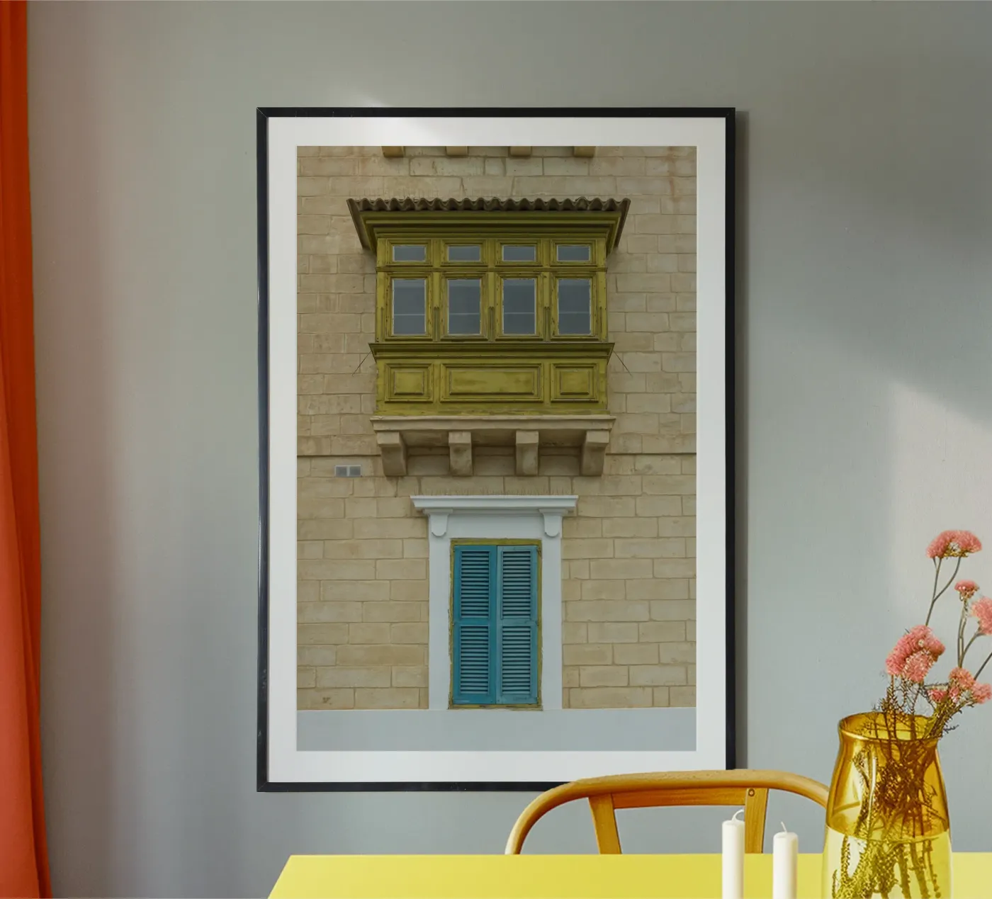 Facade poster by Curious Collections by Marielle Leenders