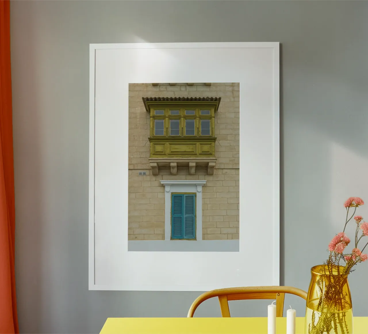 Facade poster by Curious Collections by Marielle Leenders