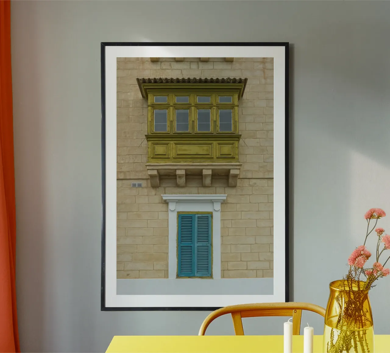 Facade poster by Curious Collections by Marielle Leenders