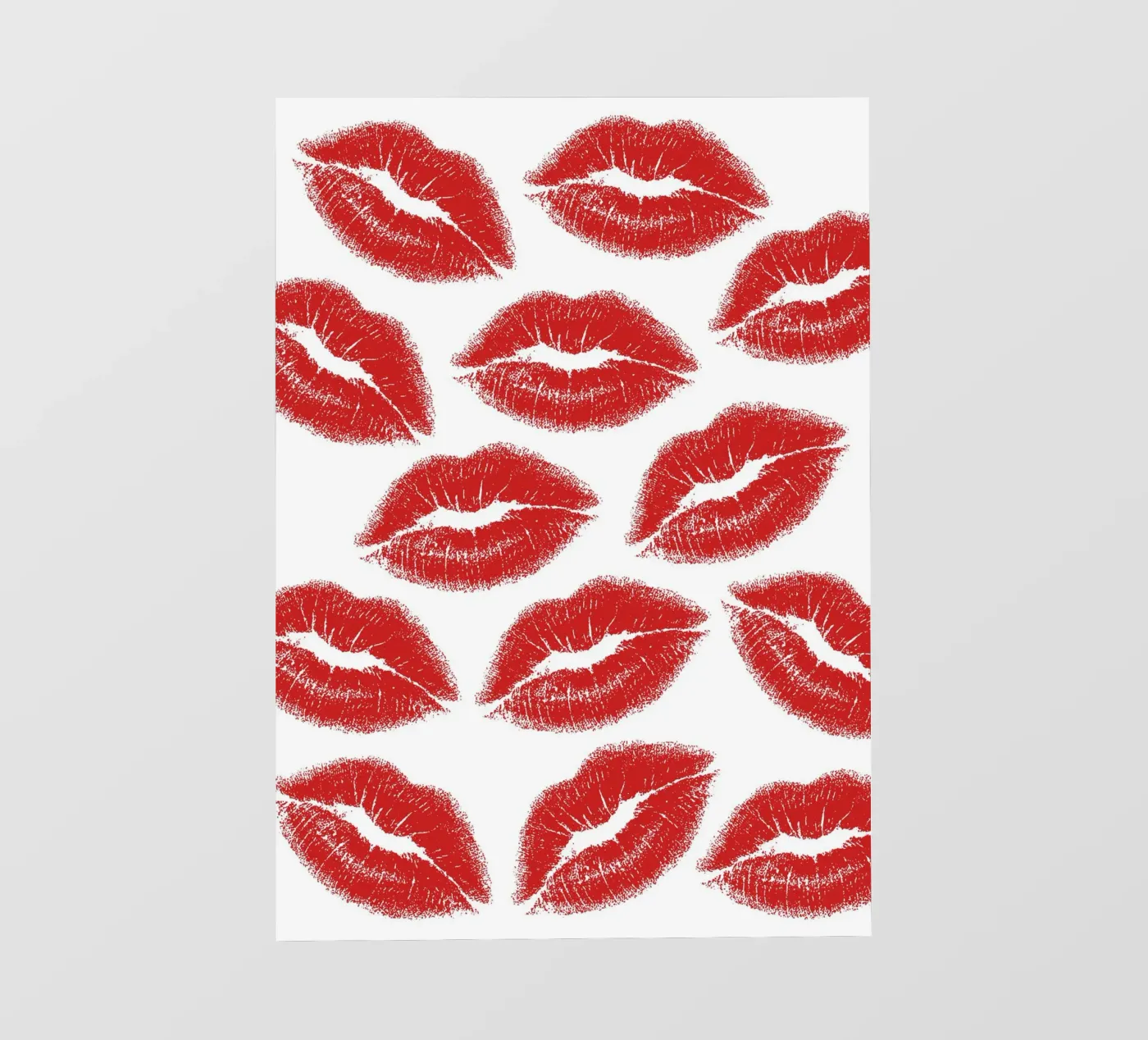 Lips pattern bâche pvc de Happypatterns