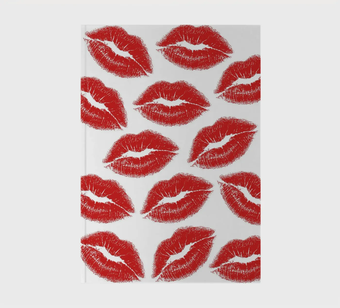 Lips pattern notebook by Happypatterns