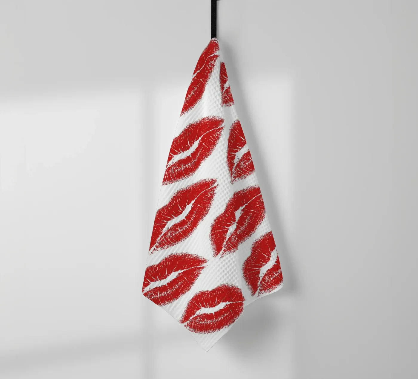 Lips pattern Geschirrtuch von Happypatterns