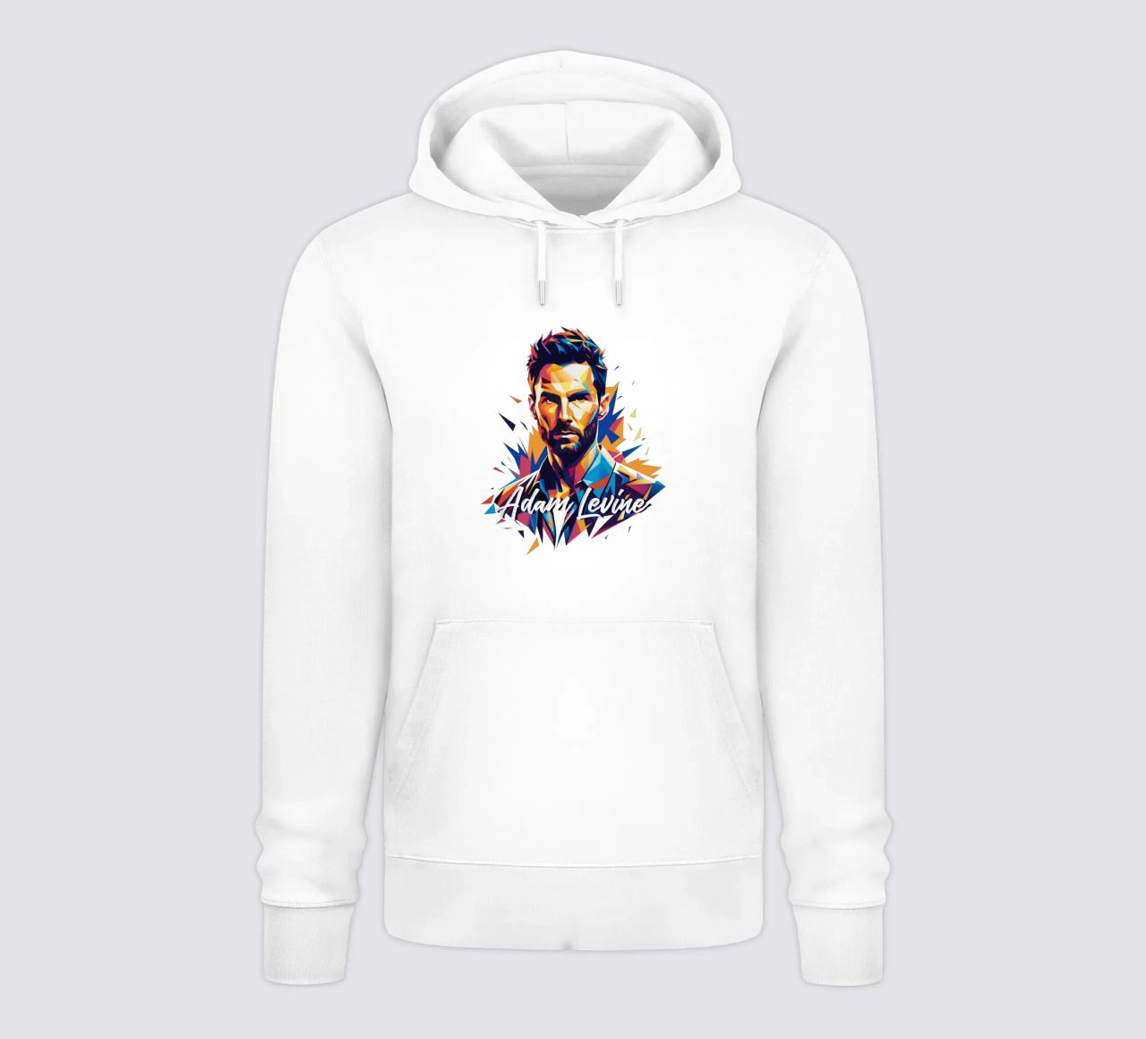 Adam Levine in Wpap Pop Art felpa con cappuccio da vectorartnesia