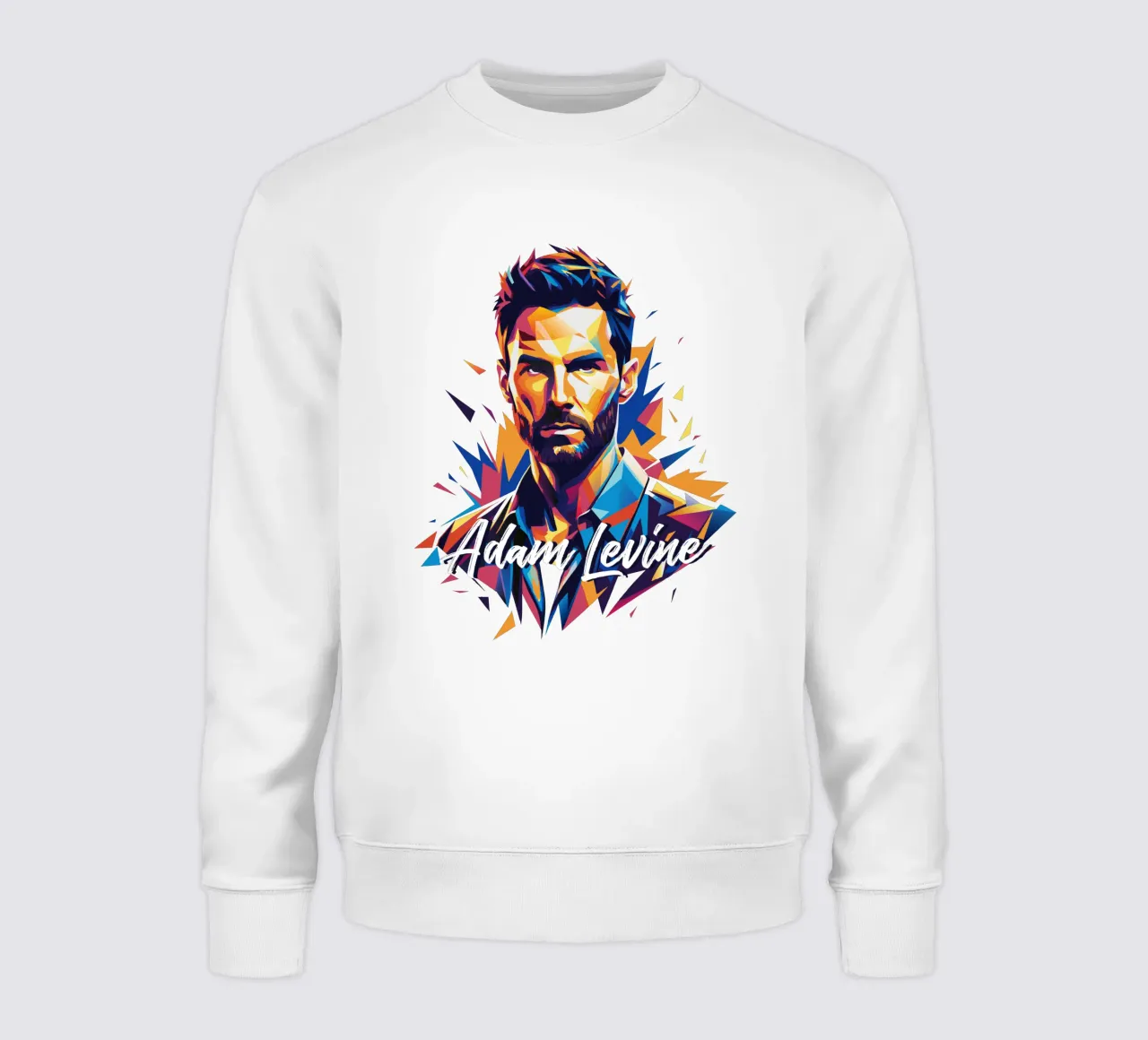 Adam Levine in Wpap Pop Art felpa da vectorartnesia