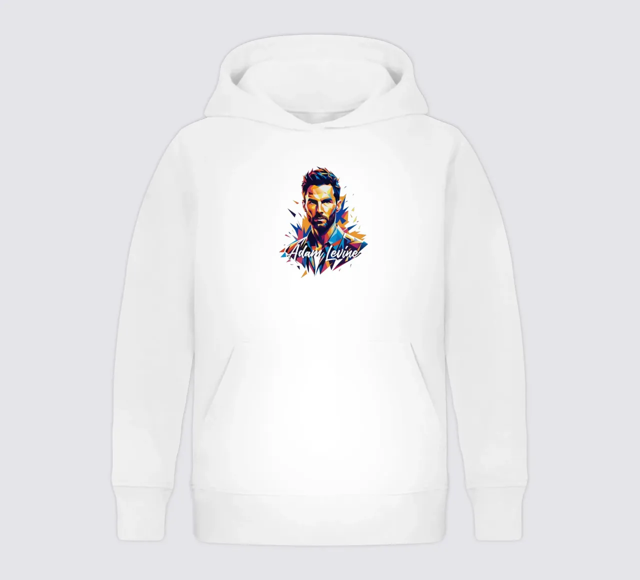 Adam Levine in Wpap Pop Art felpa bambino con cappuccio da vectorartnesia