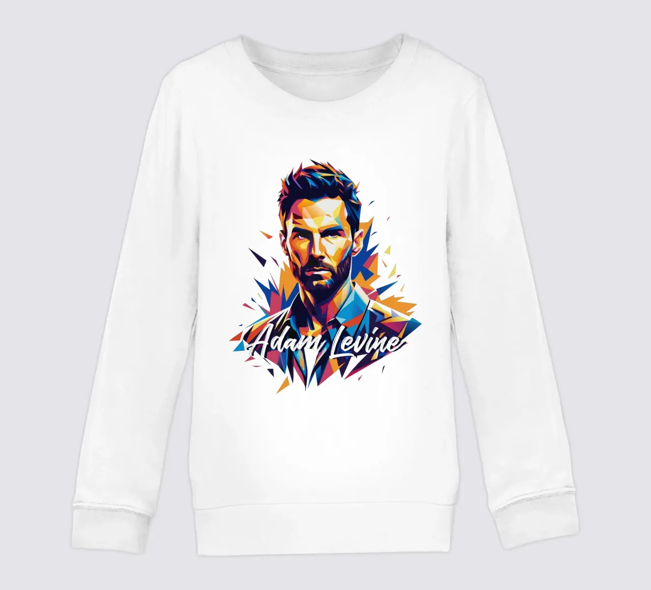 Adam Levine in Wpap Pop Art felpa bambino da vectorartnesia