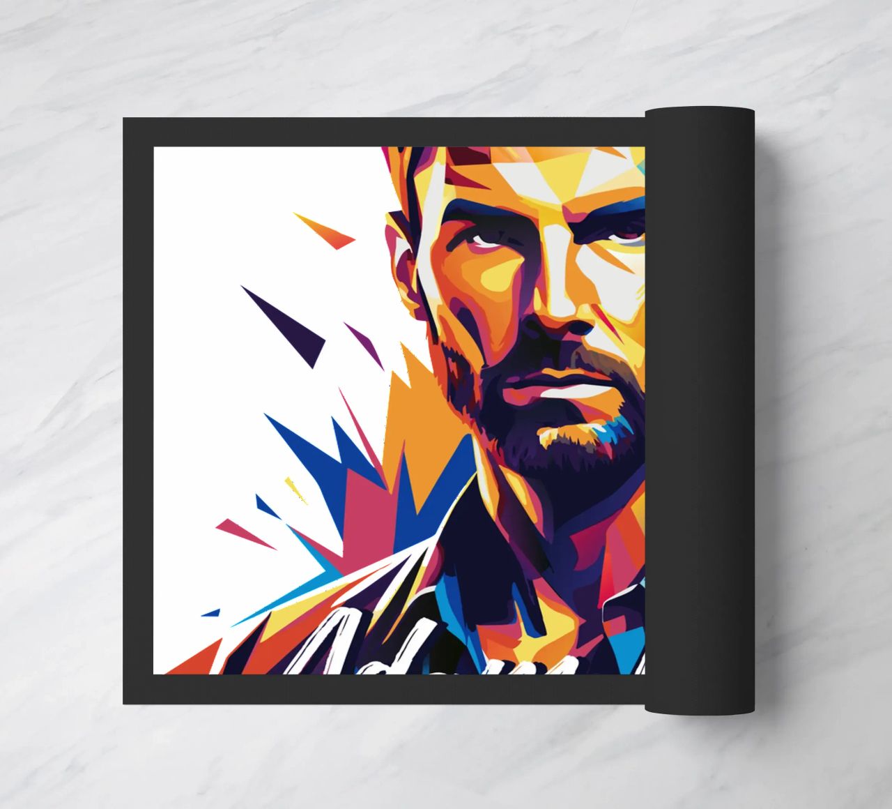 Adam Levine in Wpap Pop Art zerbino da vectorartnesia