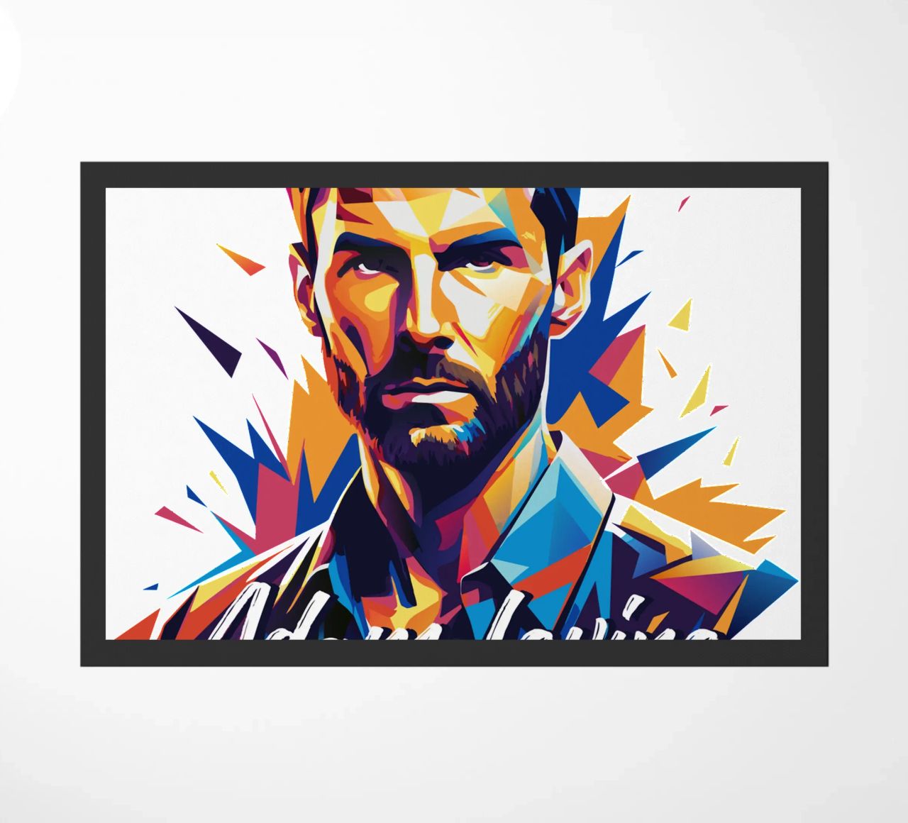 Adam Levine in Wpap Pop Art zerbino da vectorartnesia