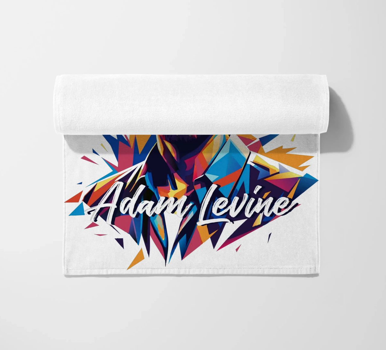 Adam Levine in Wpap Pop Art telo mare da vectorartnesia
