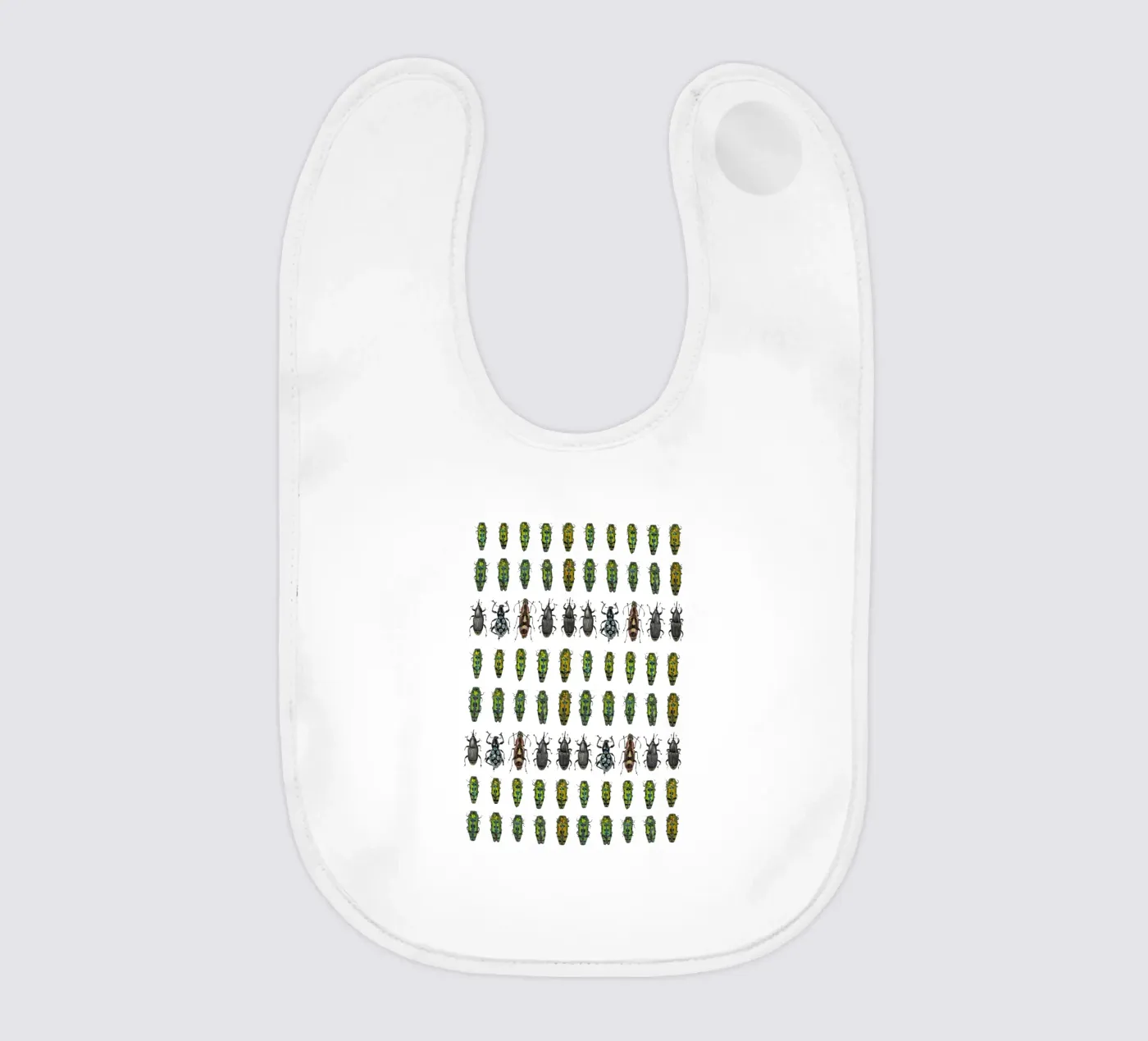 Tiny beetles Babylätzchen von Curious Collections by Marielle Leenders