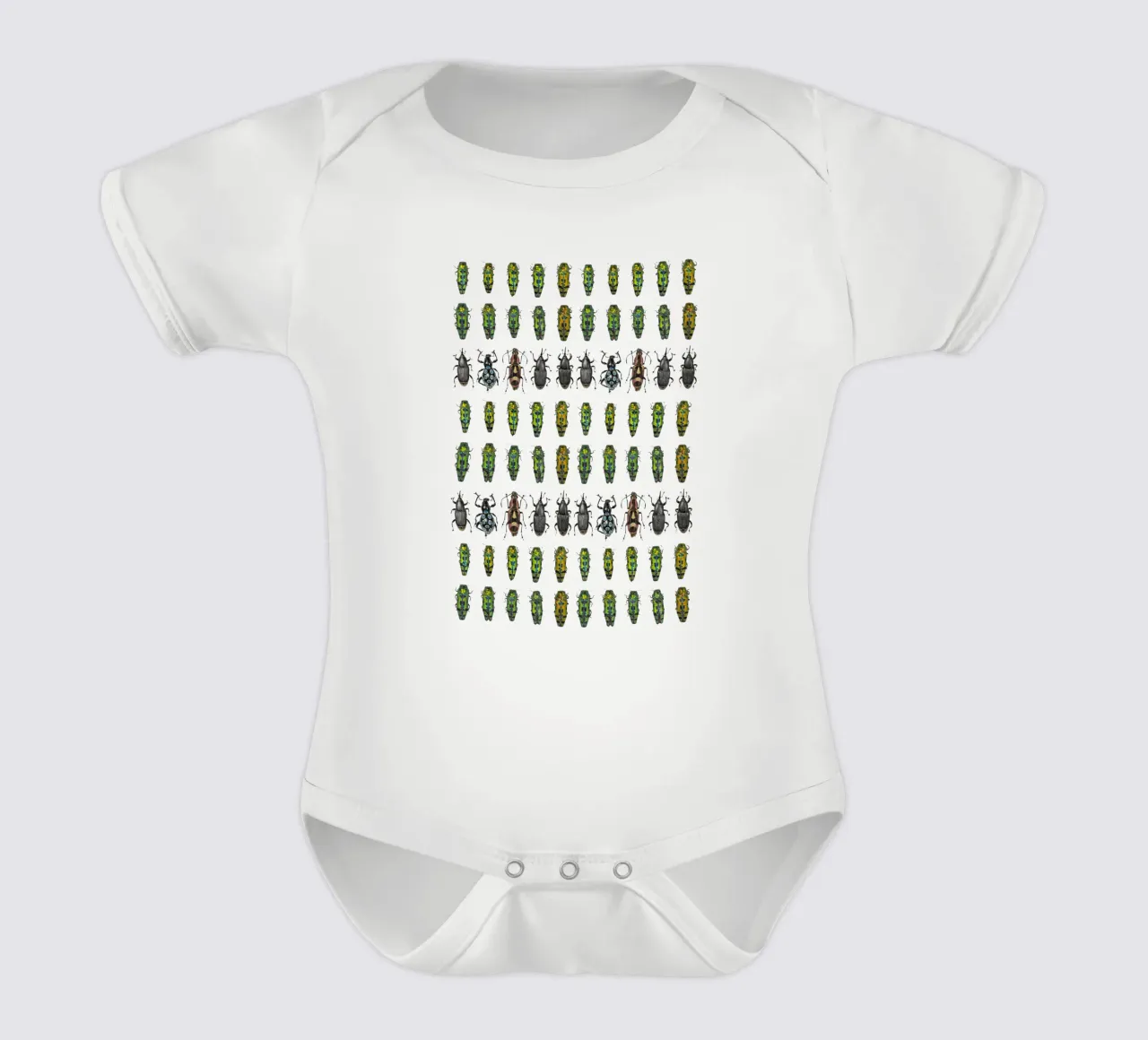 Petits coléoptères body bébé de Curious Collections by Marielle Leenders