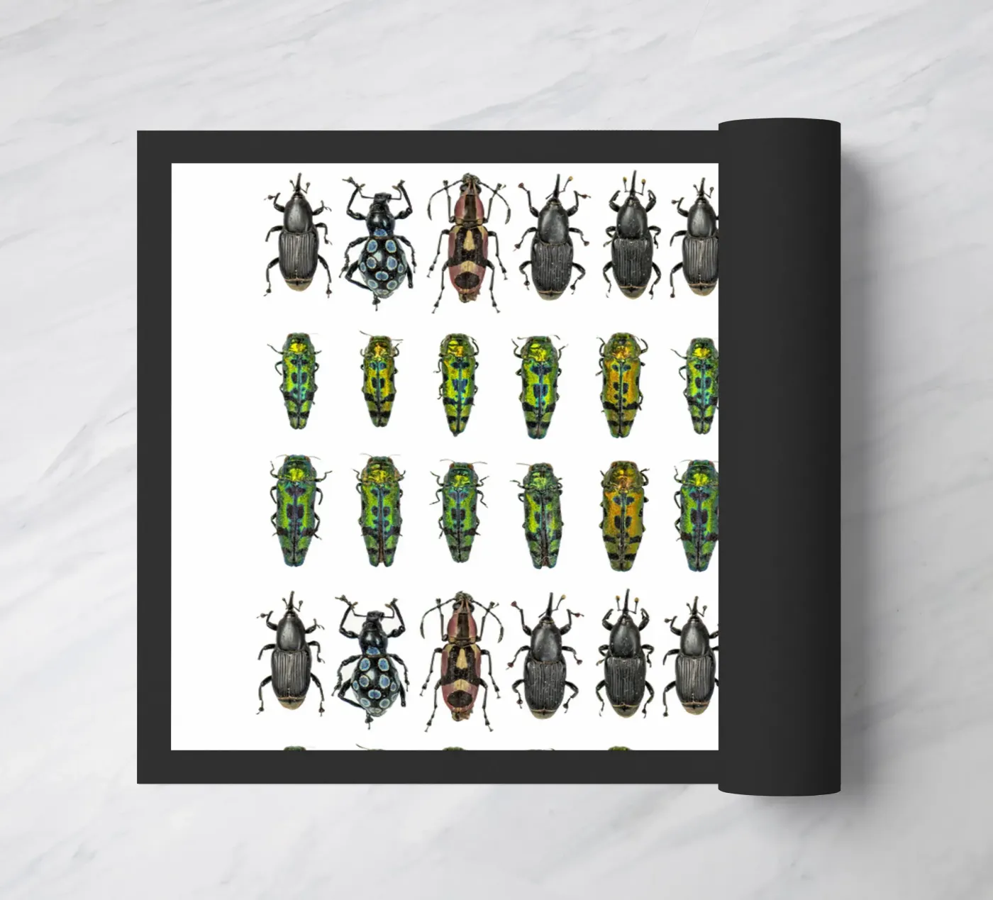 Tiny beetles paillasson de Curious Collections by Marielle Leenders