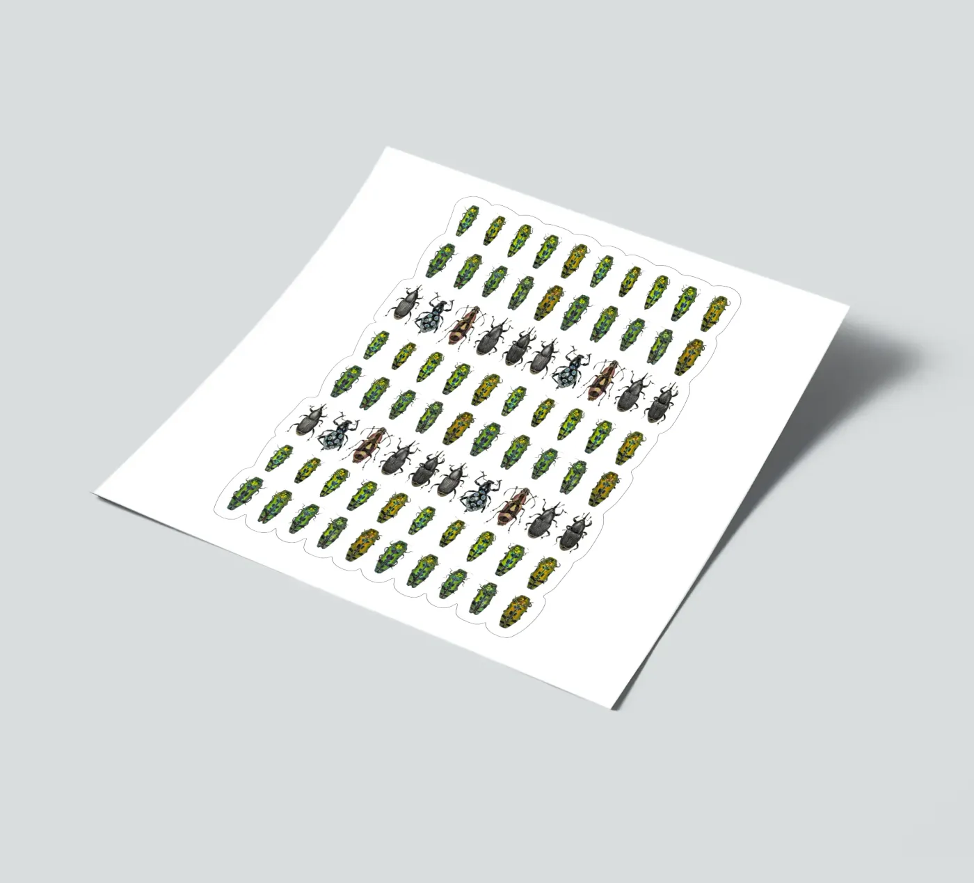 Winzige Käfer Stickerbogen von Curious Collections by Marielle Leenders