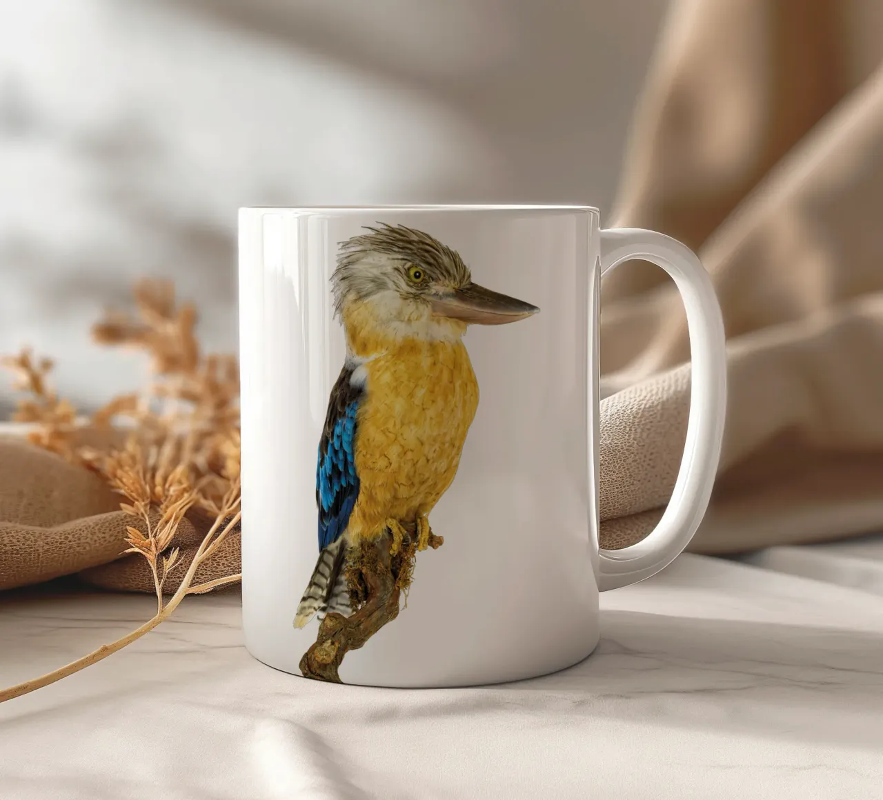 Kookaburra tazza in ceramica da Curious Collections by Marielle Leenders