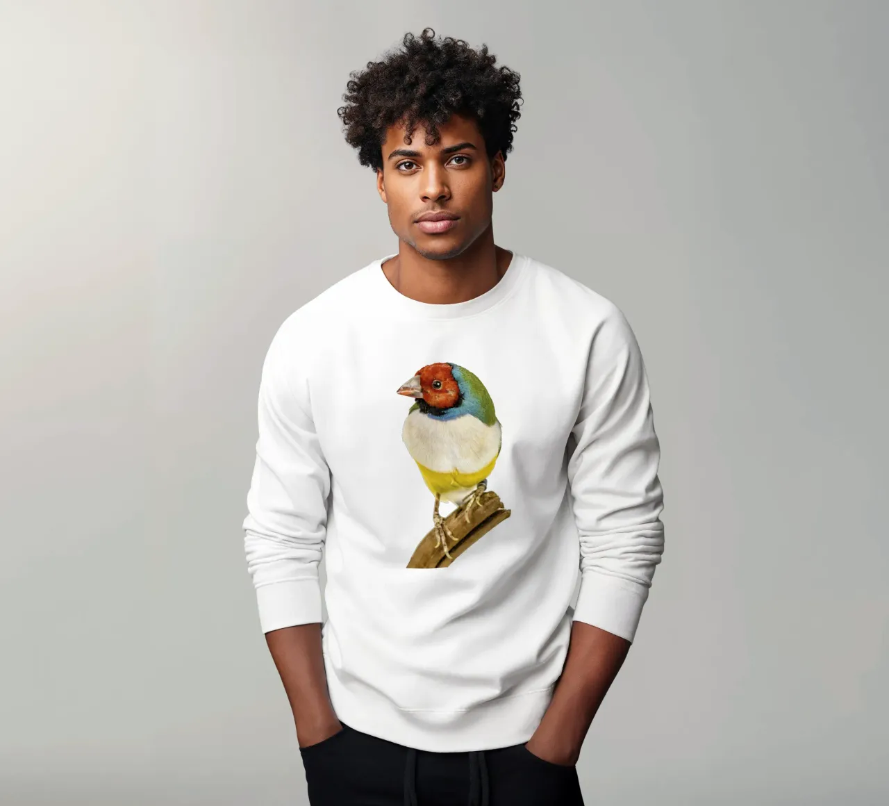 Uccello di gloudamadina felpa da Curious Collections by Marielle Leenders