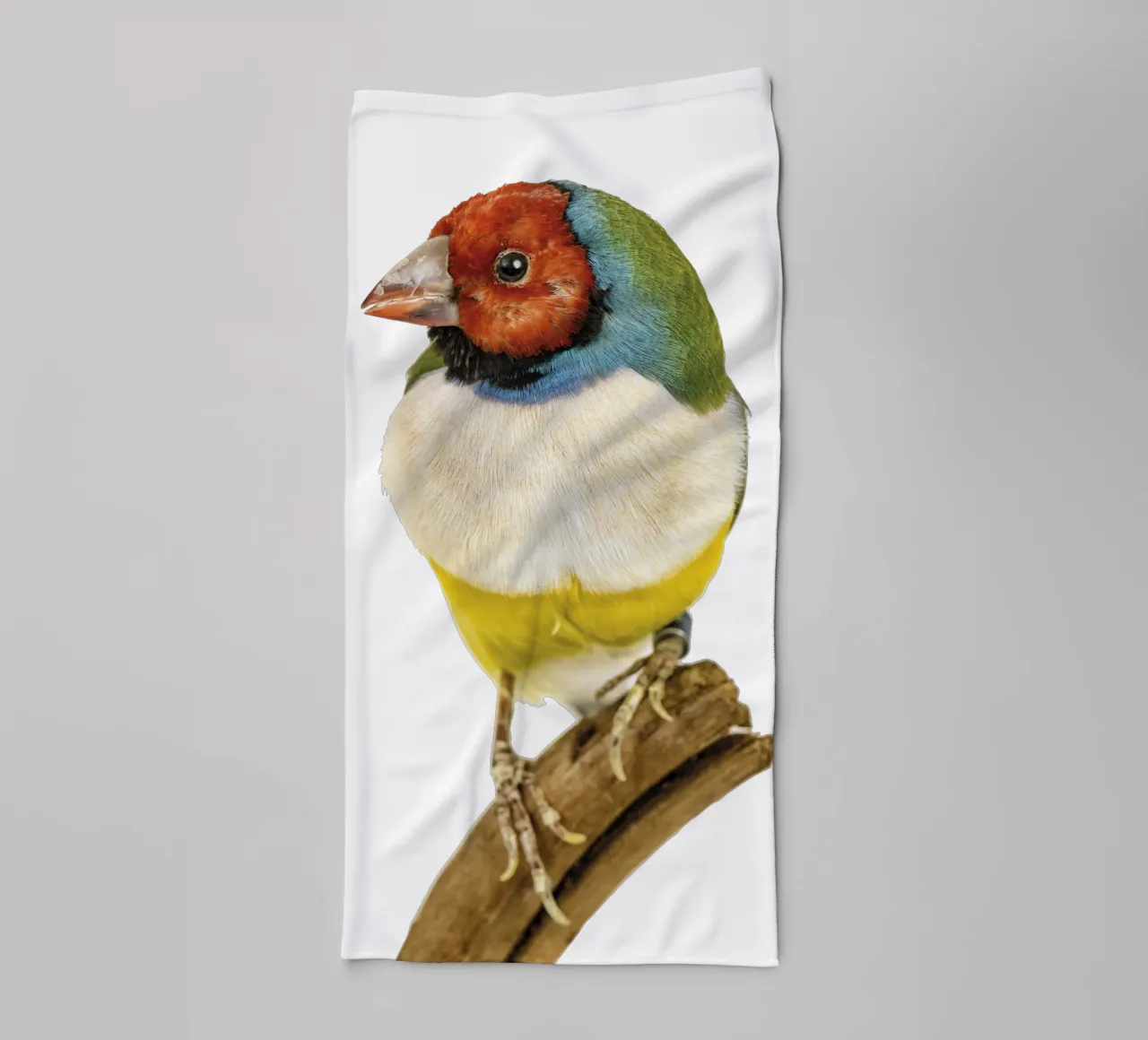 Uccello di gloudamadina asciugamano da bagno da Curious Collections by Marielle Leenders