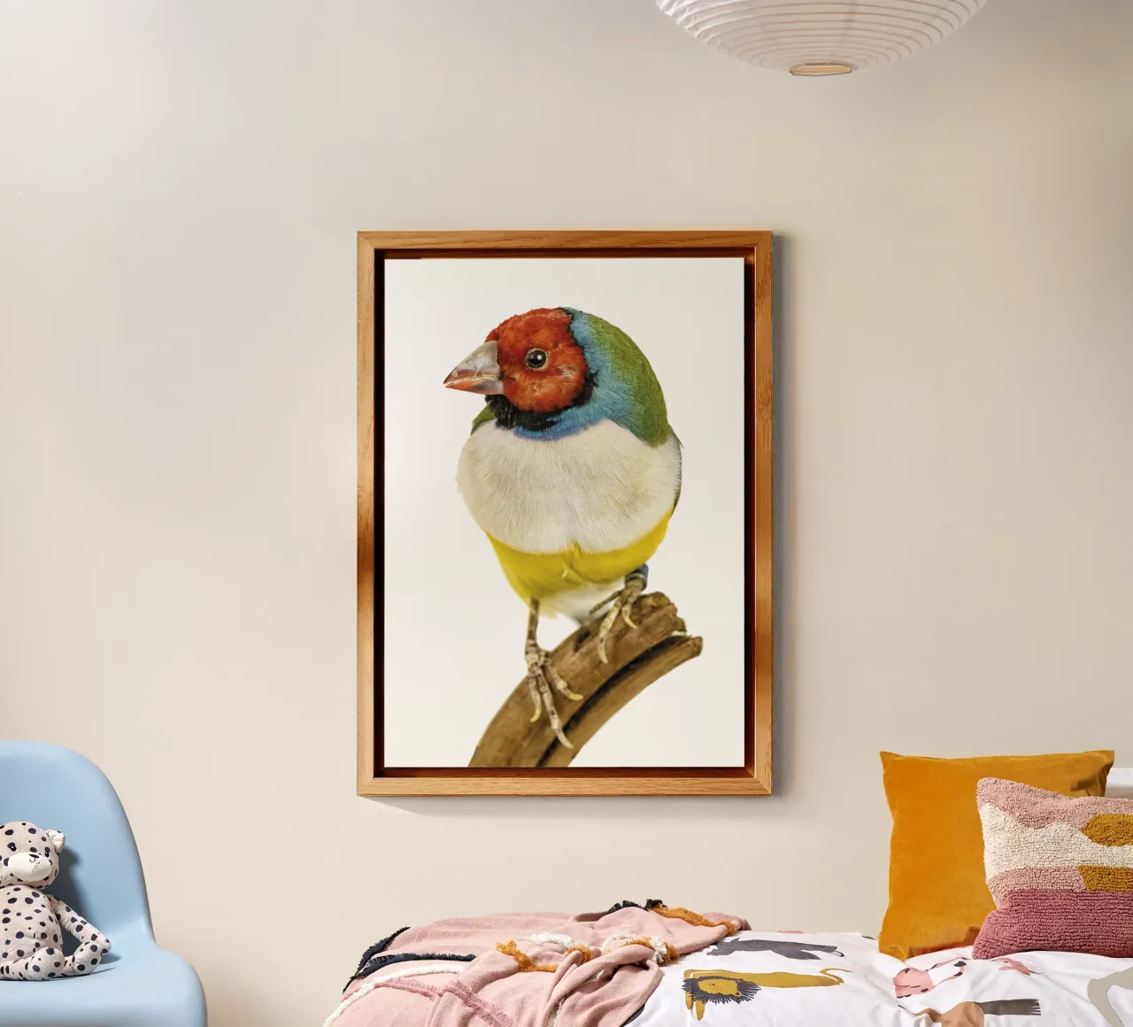 Gloudamadine ave aluminio dibond de Curious Collections by Marielle Leenders