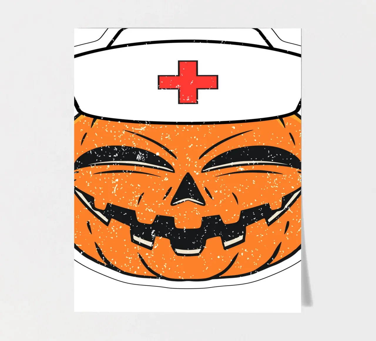 pumpkin nurse's sticker sheet by edsonramosart