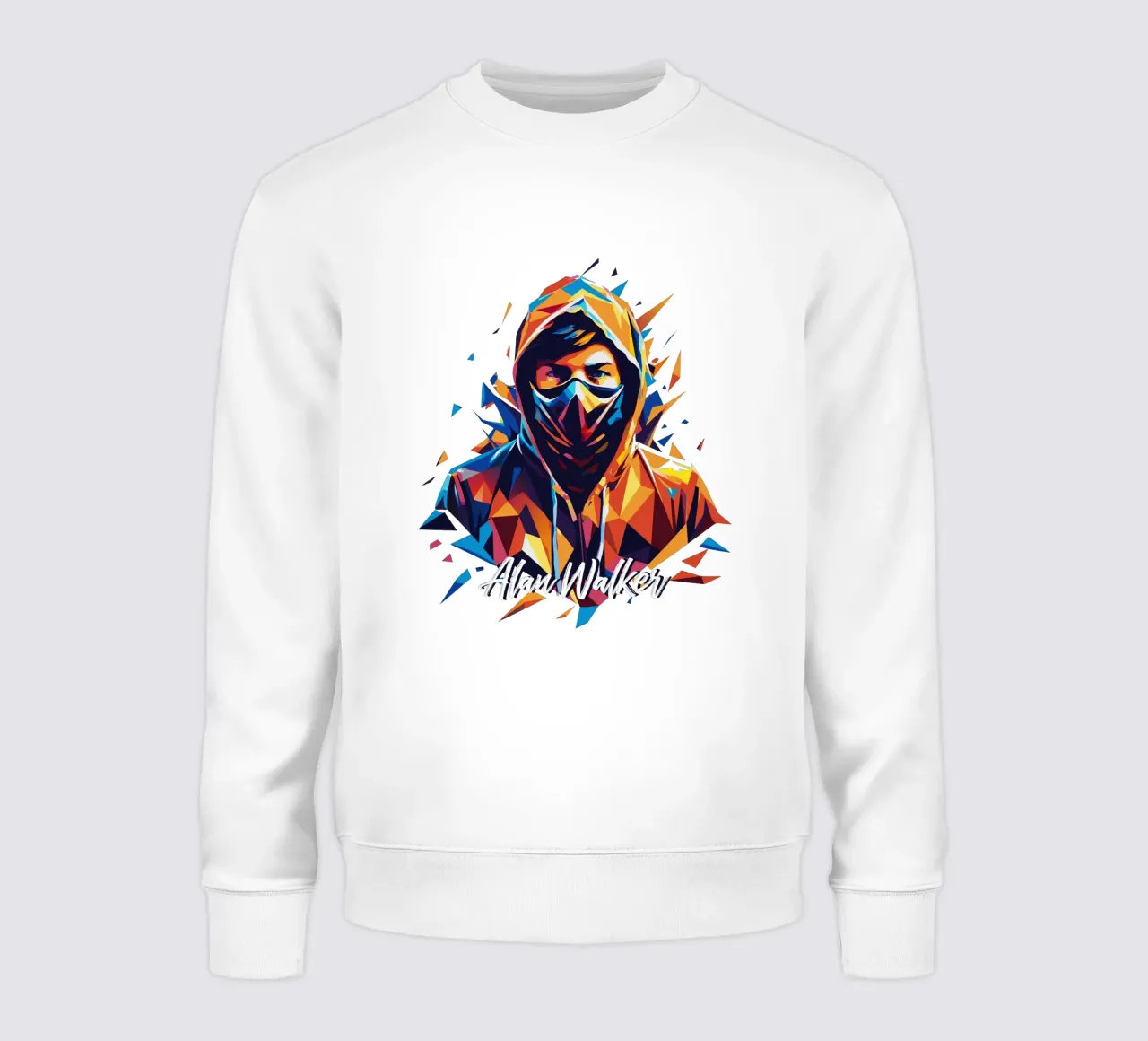 Alan Walker ritratto Wpap Pop Art felpa da vectorartnesia