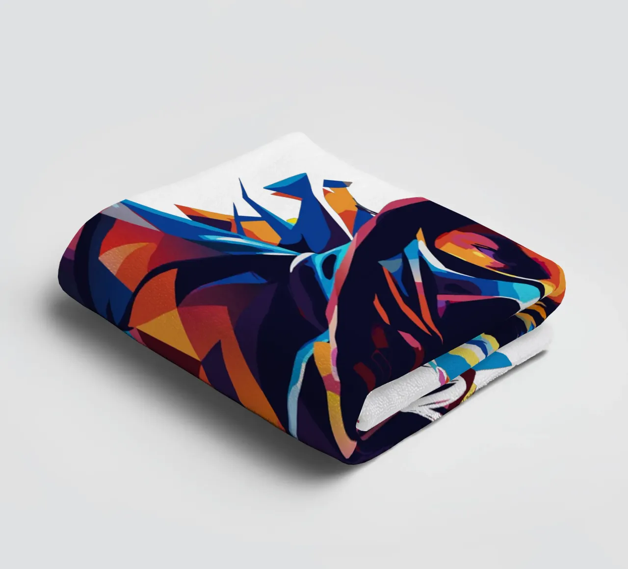 Alan Walker ritratto Wpap Pop Art asciugamano da bagno da vectorartnesia