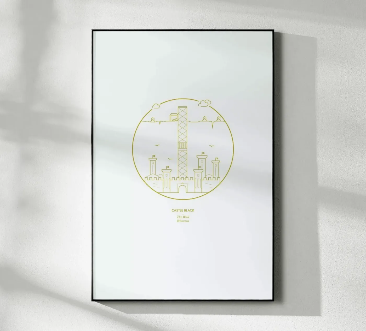 Castle Black plexiglass da Dean Smith