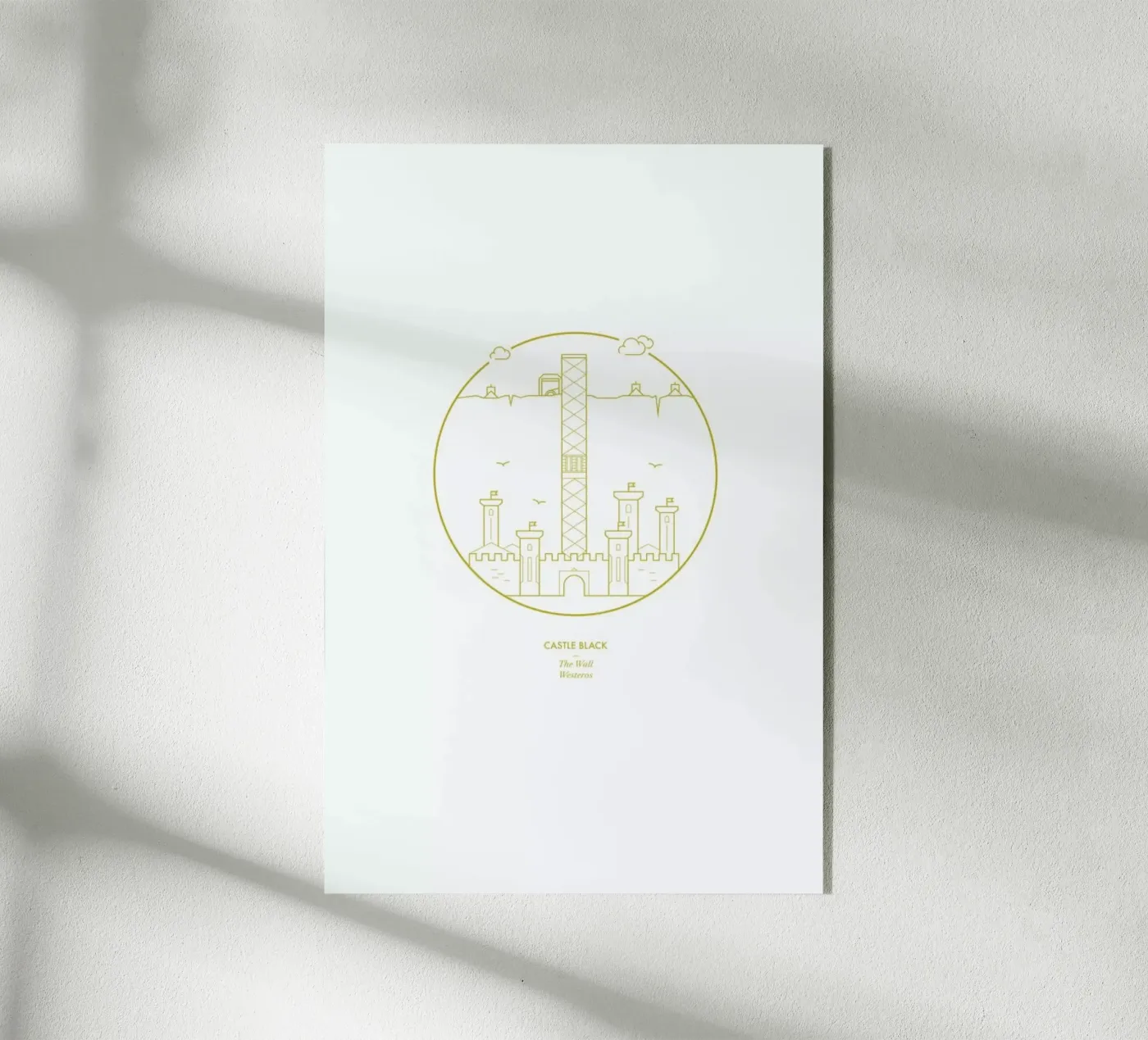 Castle Black plexiglass da Dean Smith