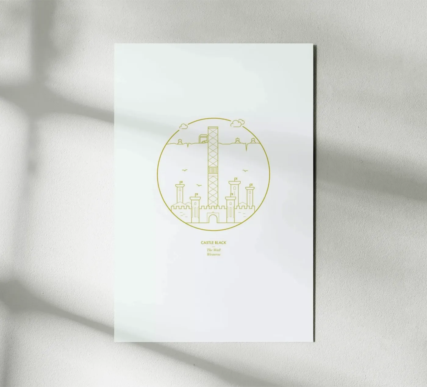 Castle Black alluminio dibond da Dean Smith