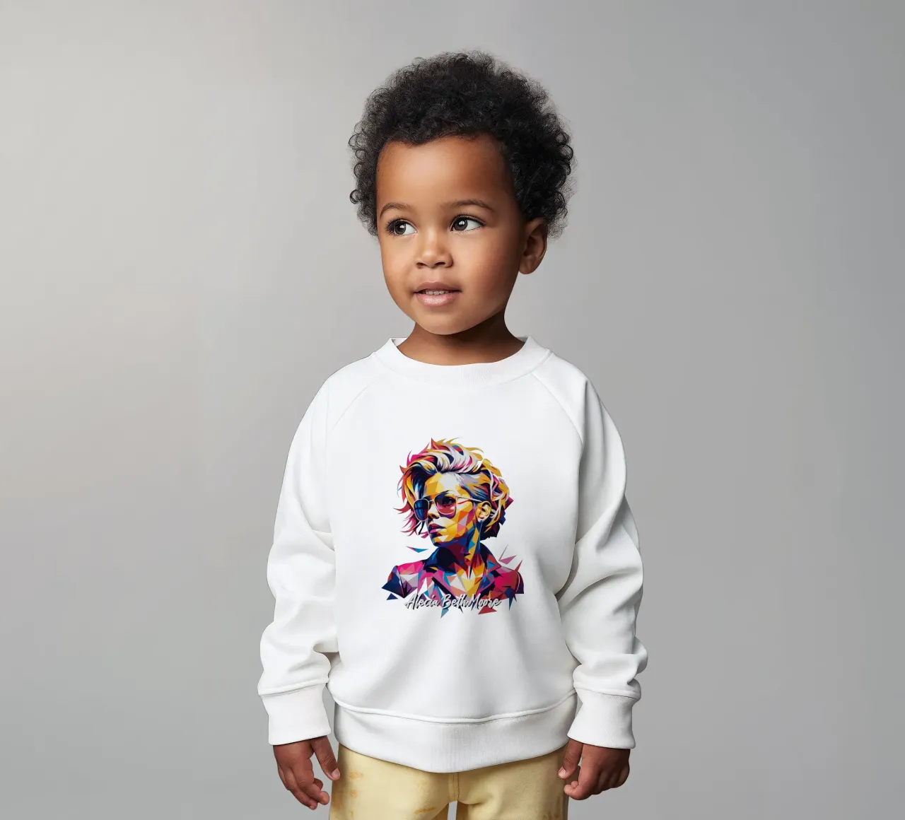 Alecia Beth Moore Portrait in WPAP Pop Art sudadera de bebé de vectorartnesia