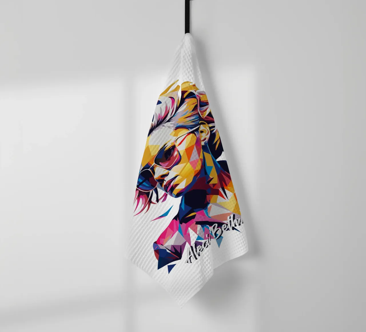 Alecia Beth Moore Portrait in WPAP Pop Art canovaccio da cucina da vectorartnesia