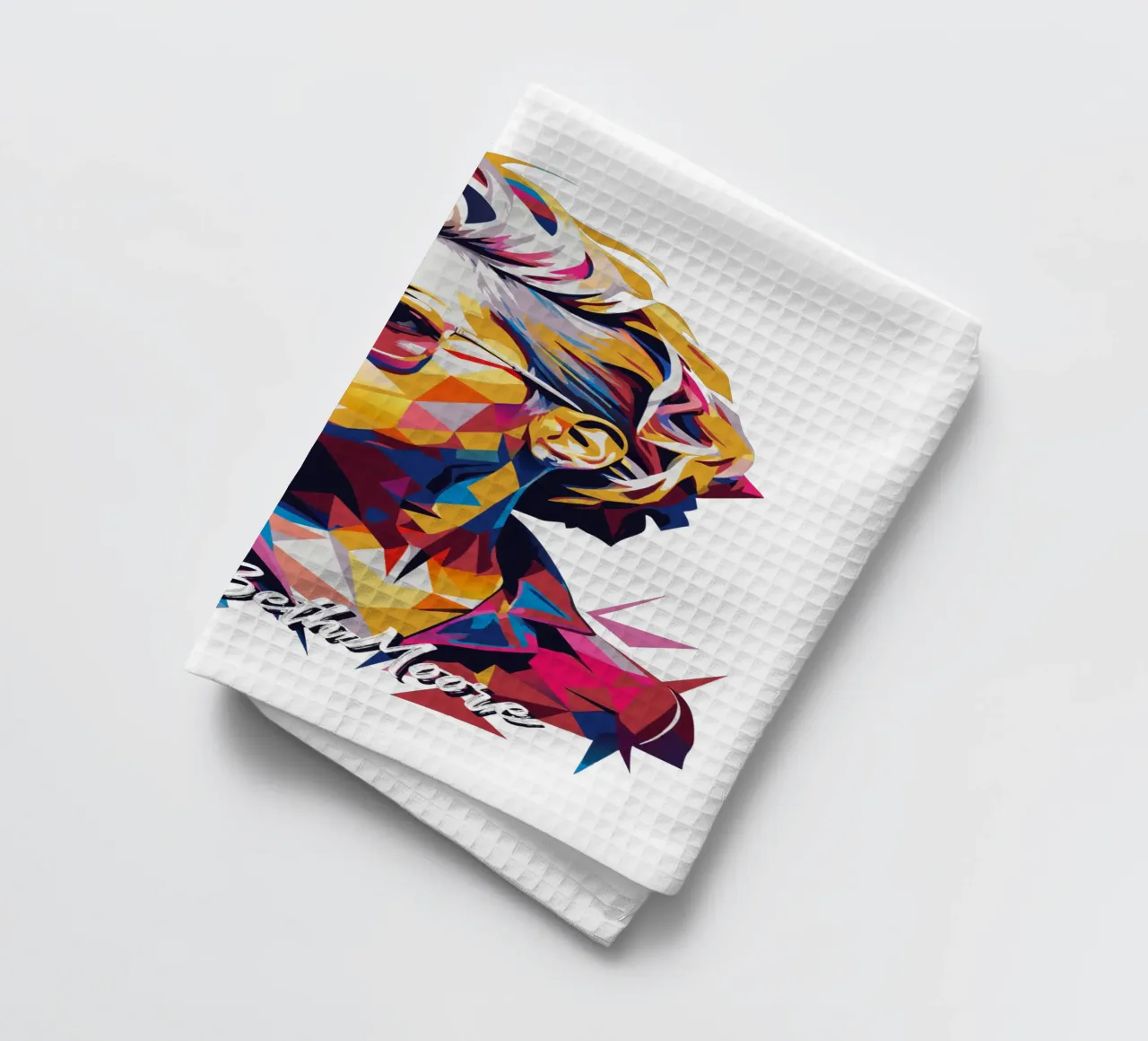 Alecia Beth Moore Portrait in WPAP Pop Art canovaccio da cucina da vectorartnesia